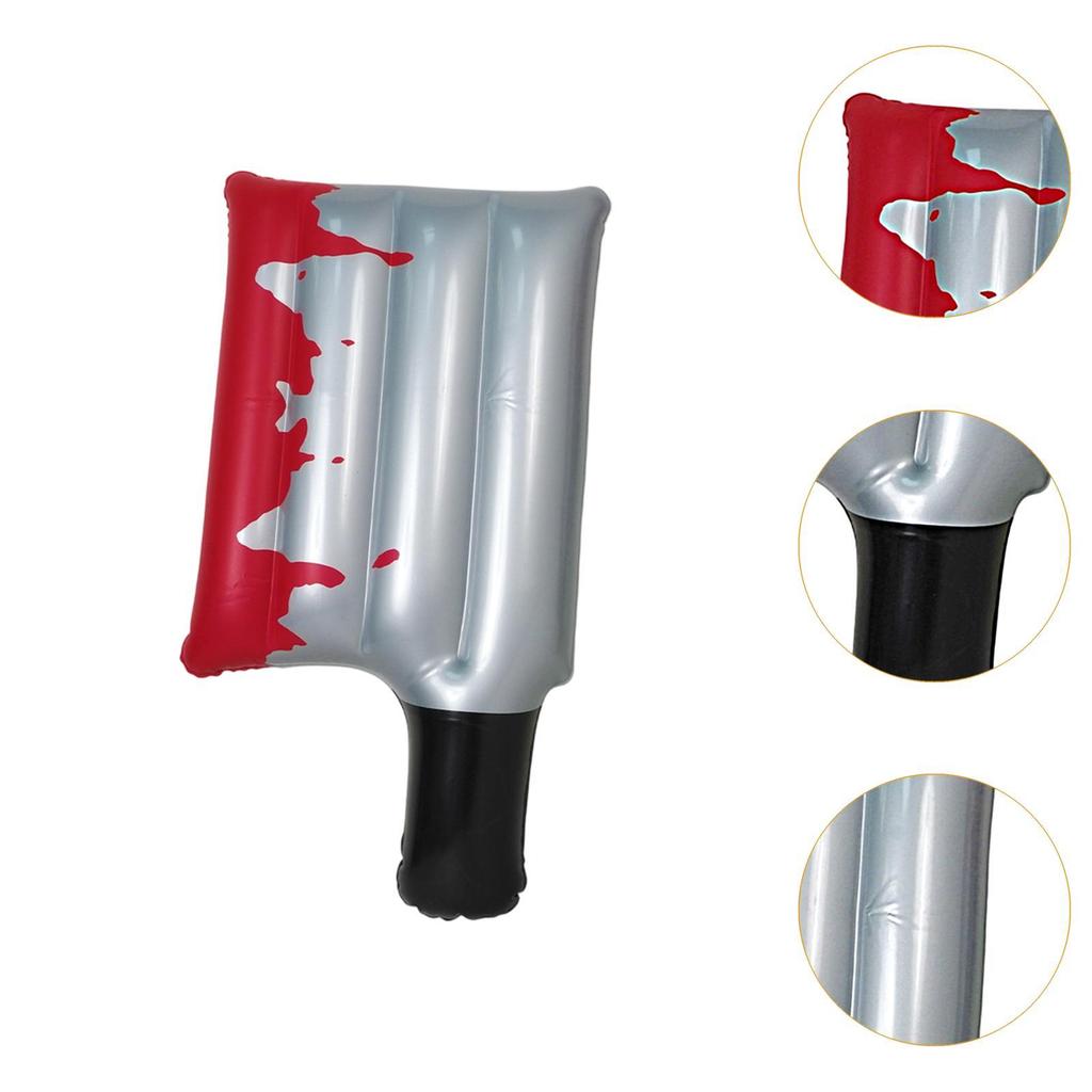 Inflatable Halloween Prop Knife Scary Classic for Festival Cosplay Supplies
