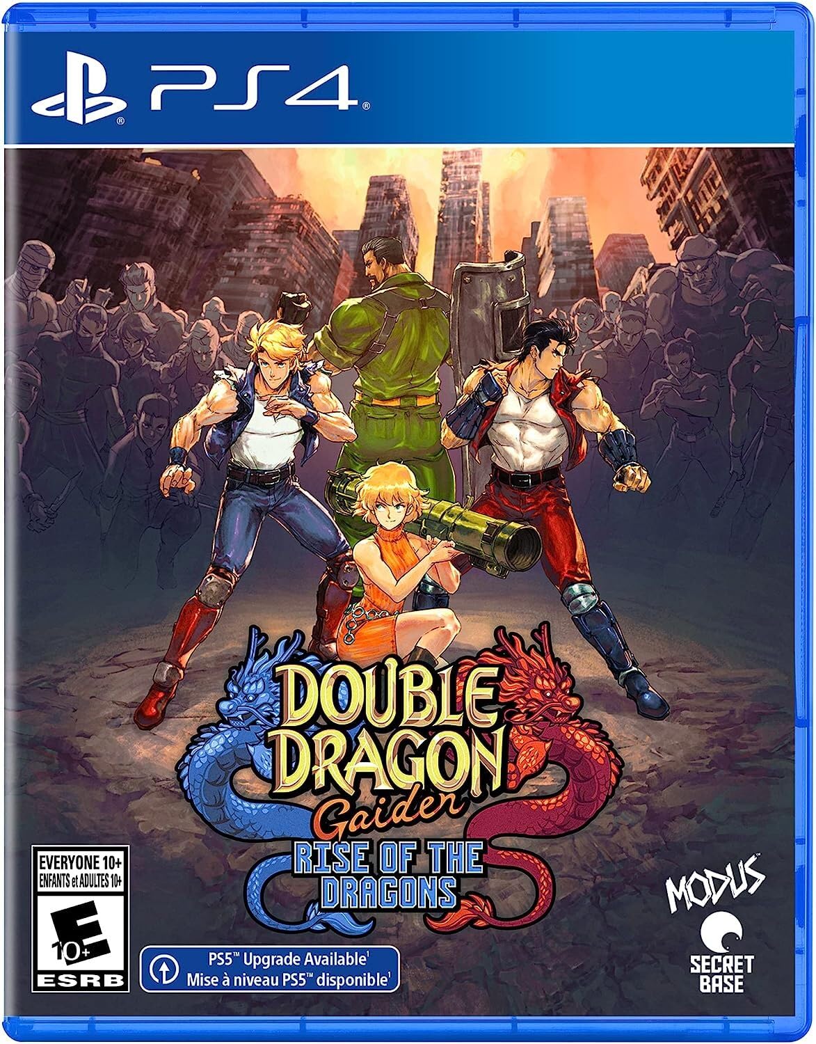 

Double Dragon Rise of the Dragons North PS4 Gaiden (Import version America) - синій
