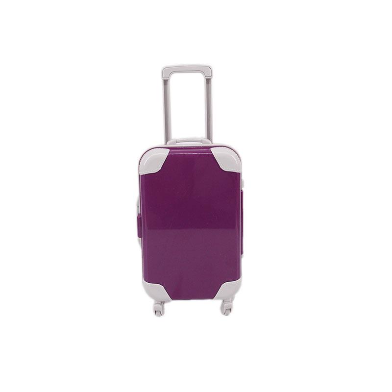 18" Doll Suitcase with Solid Color Lid - Fits American Dolls, In Stock Accessories