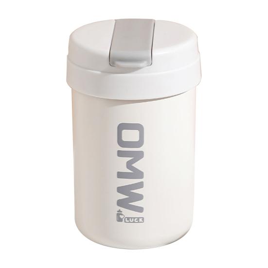 400ml Insulated Bottle Heat Resistant Leak-proof Sealed Portable Cute 304 Stainless Steel Vacuum Flask