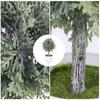 Konstgjord sfärisk krukväxt Falska gröna växter Faux Dekor Simulerad Bonsai Hem