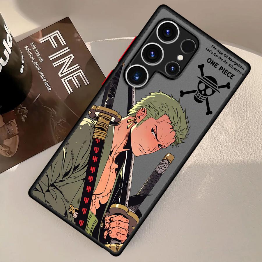 One Piece Zoro Cool Case for Samsung Galaxy S20 FE Note 20 Ultra 10+ S25 Ultra S23 FE S21 S22 S26 S24 Plus Funda Back Phone