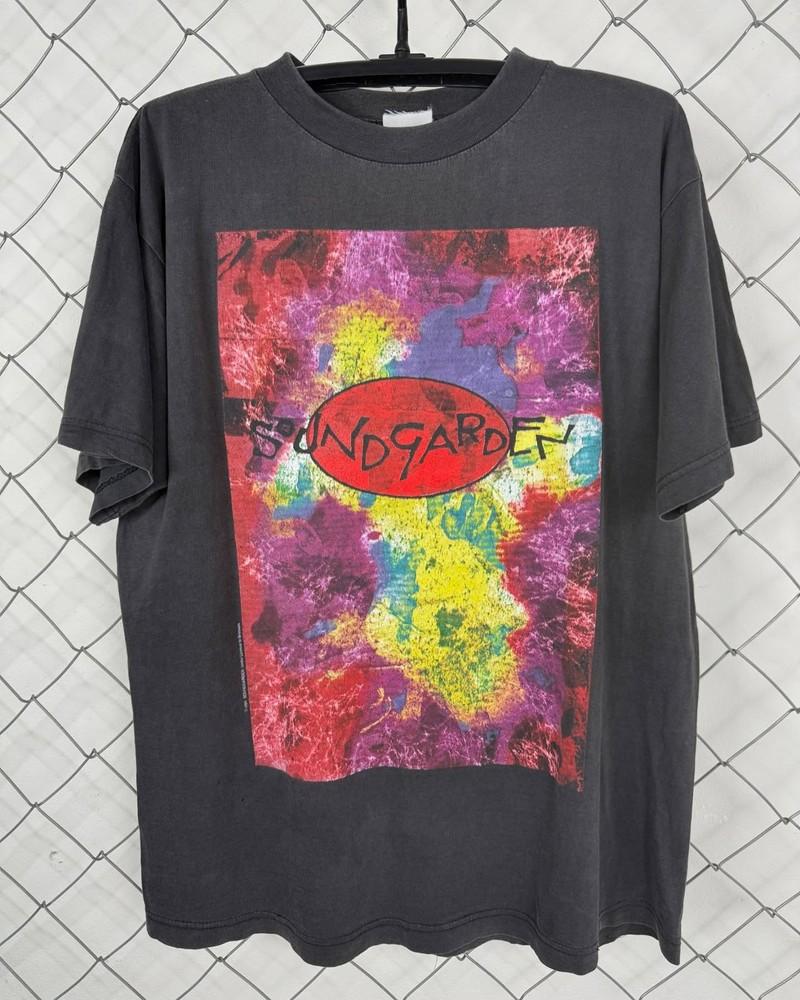 1994s Soundgarden Superunknown Band Black Short Sleeve Unisex T shirt WA4105 Unisex T-Shirt XXL