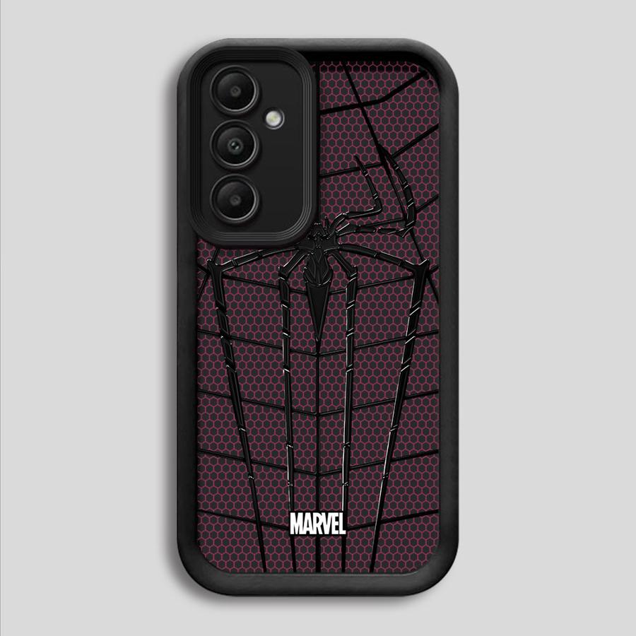 HOT Marvel Spider Man Pavučina Měkký kryt na telefon pro Samsung Galaxy A16 A24 A13 A32 A56 A26 A22 A33 A23 A12 A34 A36 A14