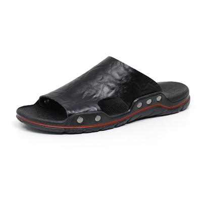 Heren Zomer Open Teen Jeugd Strand Schoenen Dubbel Gebruik Strand Slippers met Anti-Slip Zachte Zool voor Gemakkelijk Dragen Heren Strand Schoenen