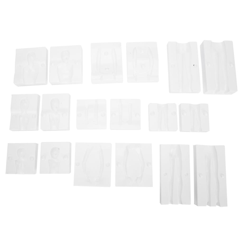 Fondant People Cake Figure Mold Family Set Human Body Decorating Mold for Baking