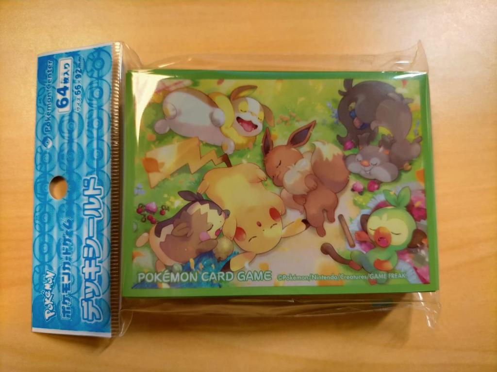 Pokemon Center Original Pokemon Card Game Deck Shield Good job everyone