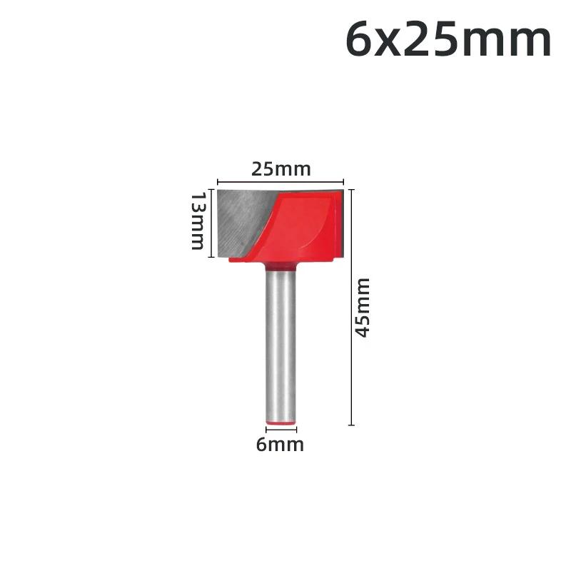 1 Stück 6/8mm Schaft Reinigungsboden Gravur Fräser Holzbearbeitungswerkzeug Vollhartmetall Holzfräser Schaftfräser 8/22/28/32mm