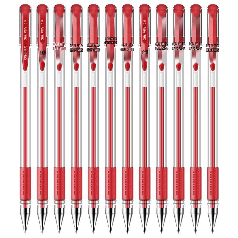 Deli 6600 0.5mm Gel Pens