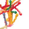 Rainbow Twist Balloons for Wedding and New Home Decor - Colorful Bedside and Living Room Arrangement Supplies