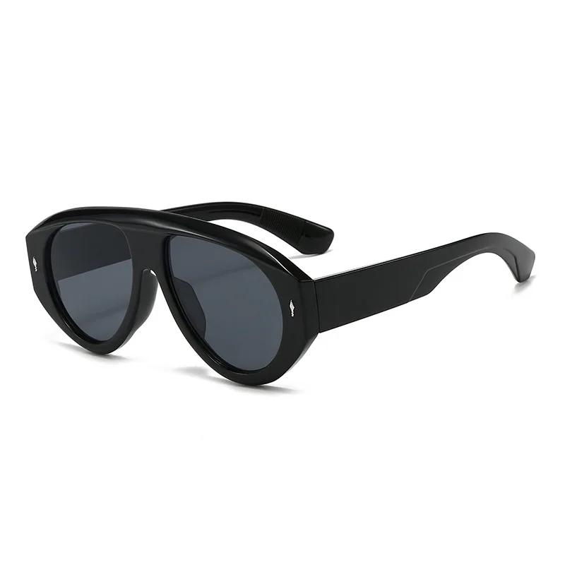 

Oversized Vintage Big Frame Pilot Sunglasses Women For Men Luxury Brand Designer Sun Glasses Punk Popular Outdoor Eyewear UV400
