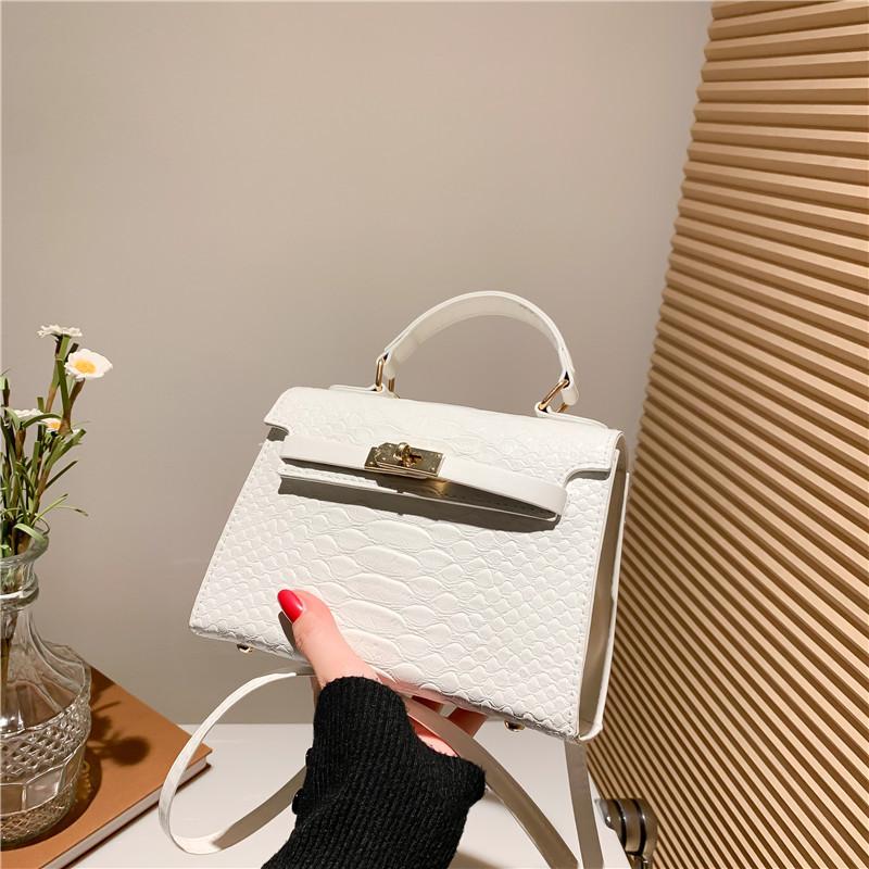 Tendință populară geantă de mână de modă toamnă nouă modă un umăr simplă mesager navetistă geantă pătrată mică