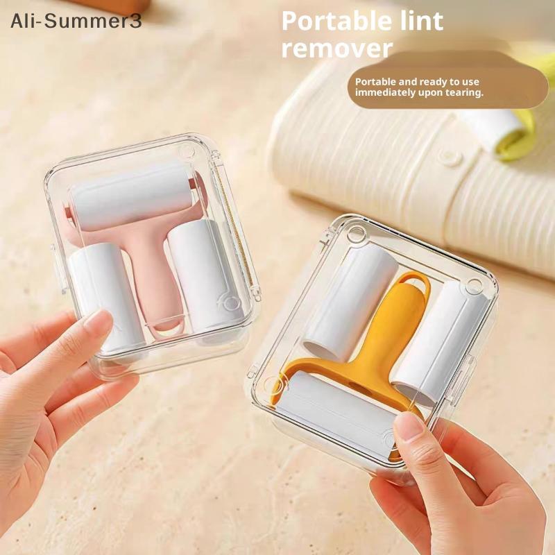 1Pcs Mini Reusable Adhesive Clothing Cotton Velvet Furniture Hair Removal for Cats/dogs Cleaning Adhesive Roller Pet Hair Remover