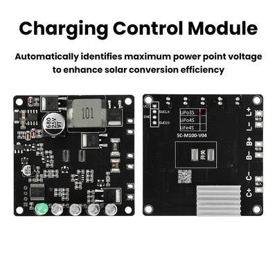 Controlador de Painel Solar MPPT 60W 80W Módulo de Carga de Bateria de Lítio 3S 3.5A 5A 12.6V Placa de Carregamento de Bateria Ternária Armazenamento de Energia