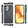 Crystal Magnetic Protective Samsung S26 ULTRA Case, Carbon Fiber Texture, Drop-Proof, Four-Corner Design