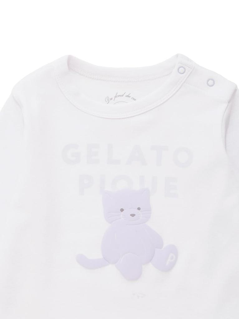 BABY Plüschtier lang PBCT259081 LAV [Gelato Pique] Einpunkt-T-Shirt