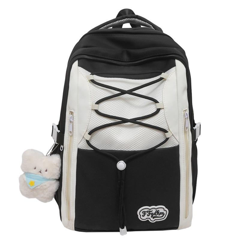 The new schoolbag is high-value, fresh and sweet, candy-colored backpack, lightweight and large-capacity backpack for junior high school students.