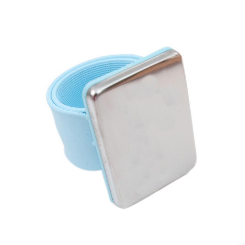 Sewing Needle Cushion Holder Sewing Pins Storage Slap Bracelet X3UC