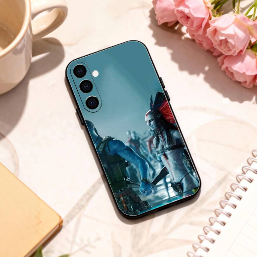 A-Avatar F-Fire and A-Ash Hot Movie phone Case For Samsung Galaxy A73,A72,A71,A70,A53,A52,A51,Others Soft Black Shell