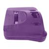 Game Console Replacement Case Retro ABS Sturdy Professional Replacement Shell for N64 Transparent Purple