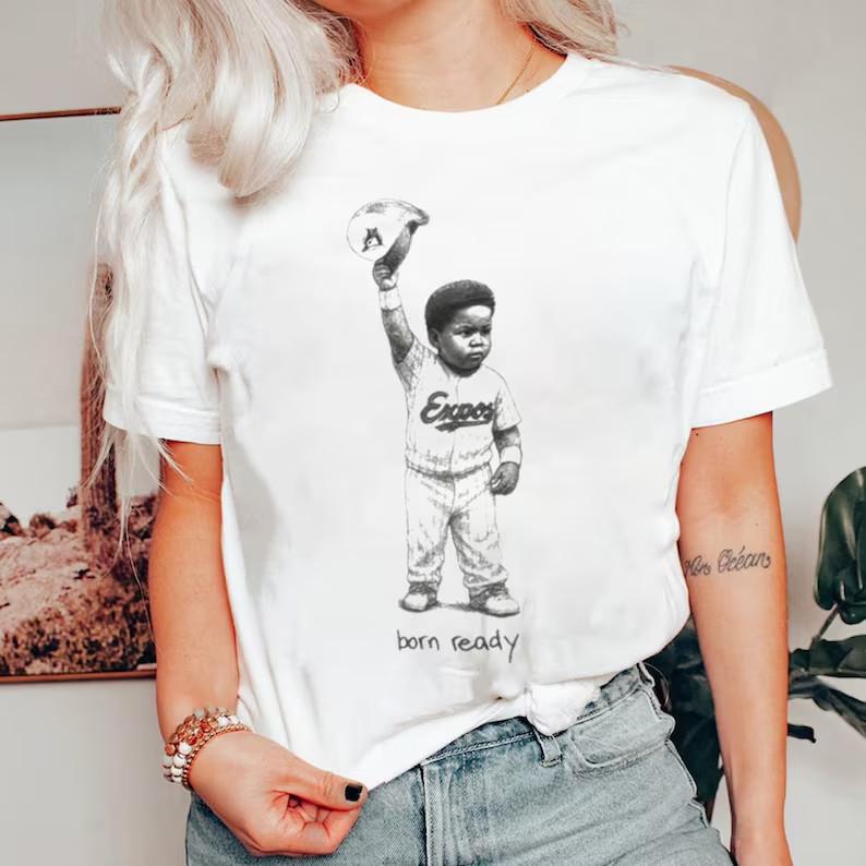 Vladdy Jr Born Ready T Shirt Vladimir Guerrero Jr Baby Vladdy Bo Bichette Baseba L