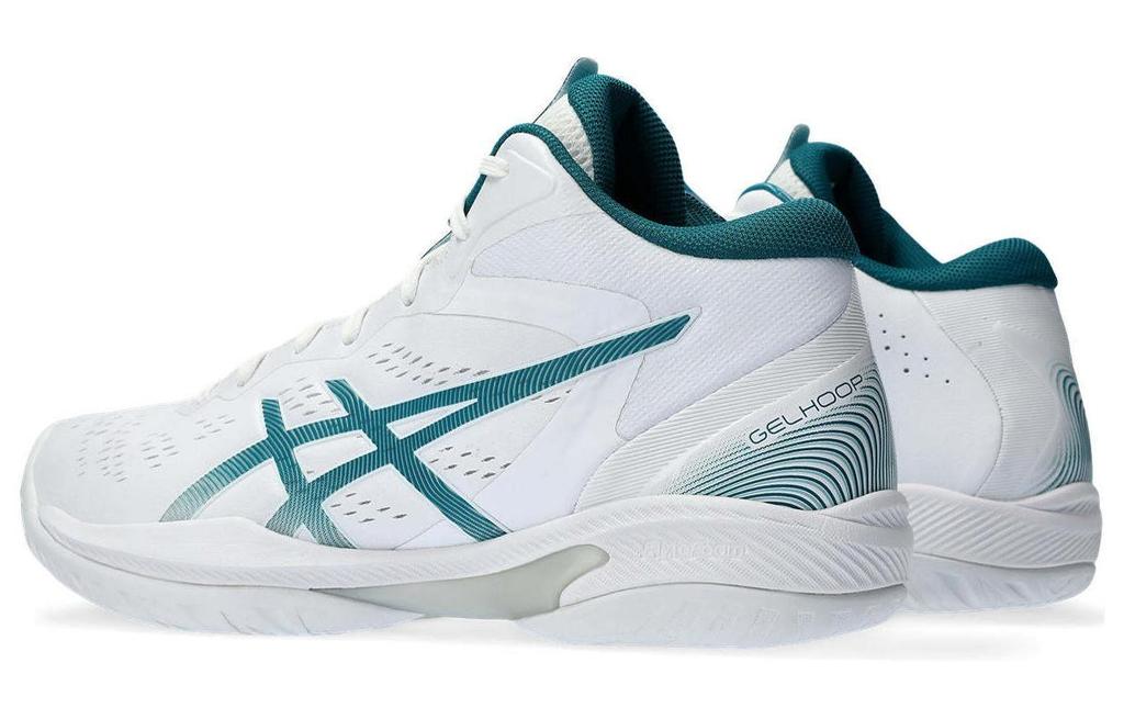 Asics Gelhoop V16 White Rich Teal - 1063A078-101