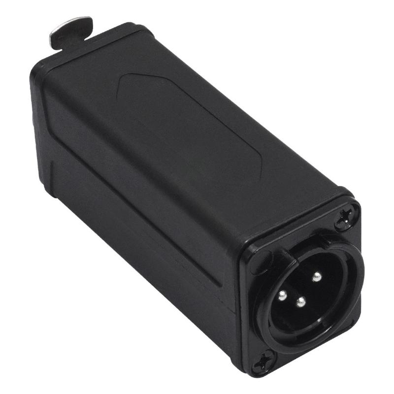 

Universal 3Pin XLR Male to Female Adapter with Alloy Housing for Professional Auditory Equipment 1