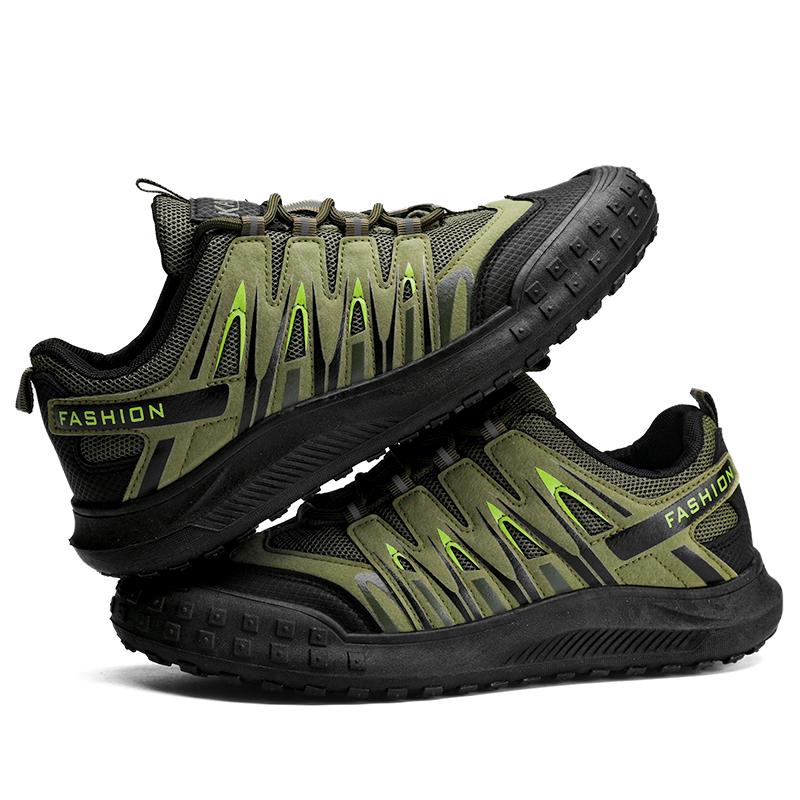 

Обувь для мужчин, новая модная повседневная обувь, дышащая и удобная спортивная обувь для походов на открытом воздухе, износостойкая мужская обувь для ходьбы 39