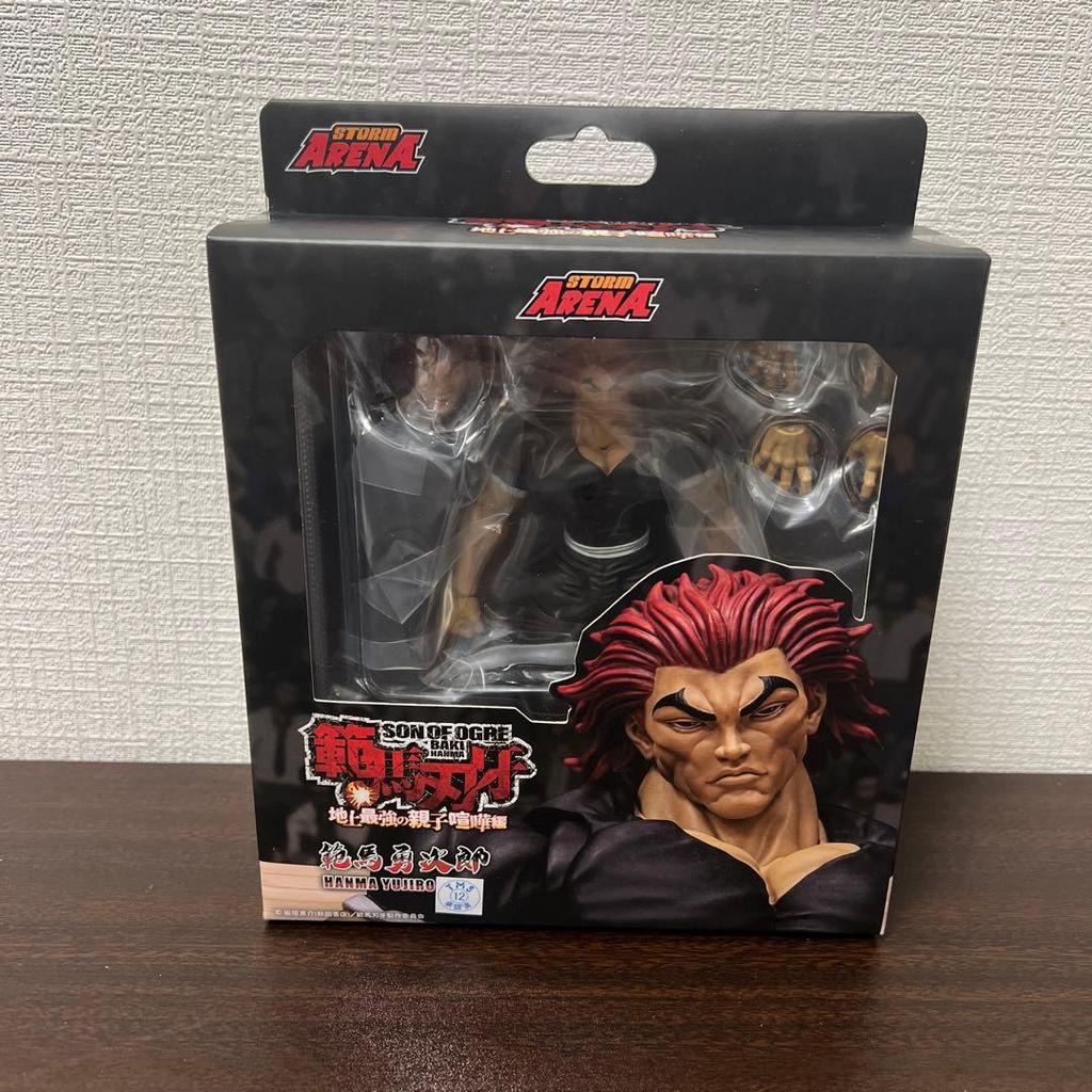 [USED] Yujiro Hanma STORM ARENA The Strongest Father-Son Fight on Earth Figure Baki