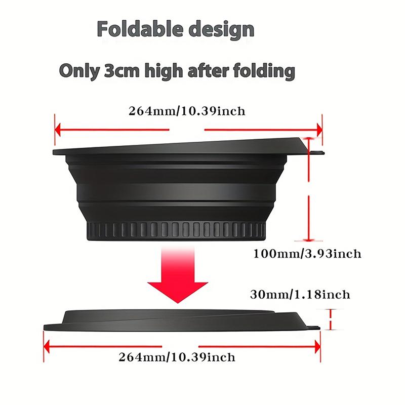 Foldable Face Ice Bath Bowl Facials Plunge Wash Basin Silicone Portable Travel Home Skincare Ice Facials Bath