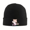 Neco Arc Lustige Neko Memes Mützen Niedliche Cartoon Mützen Unisex Erwachsene Lustige Kpop Strickmütze Winter Thermische Elastische Kappen
