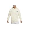 Nike Club Fleece Yama Detaylı Kapüşonlu Sweatshirt Erkek Kapüşonlular Hindistan Cevizi Sütü FB8440-113