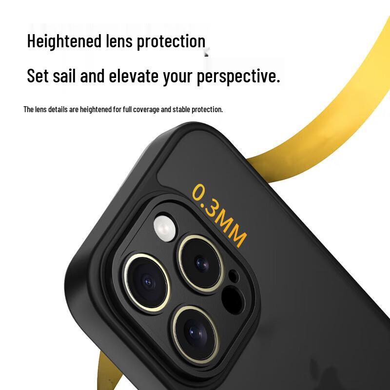 KEKLLE Frosted Anti-Fingerprint Full Protection Phone Case for iPhone