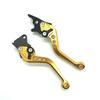 2 Pcs Alloy Motorcycle Brake Handle Motorbike Modification CNC Motorcycle Clutch Drum Brake Lever Handle Motorcycle