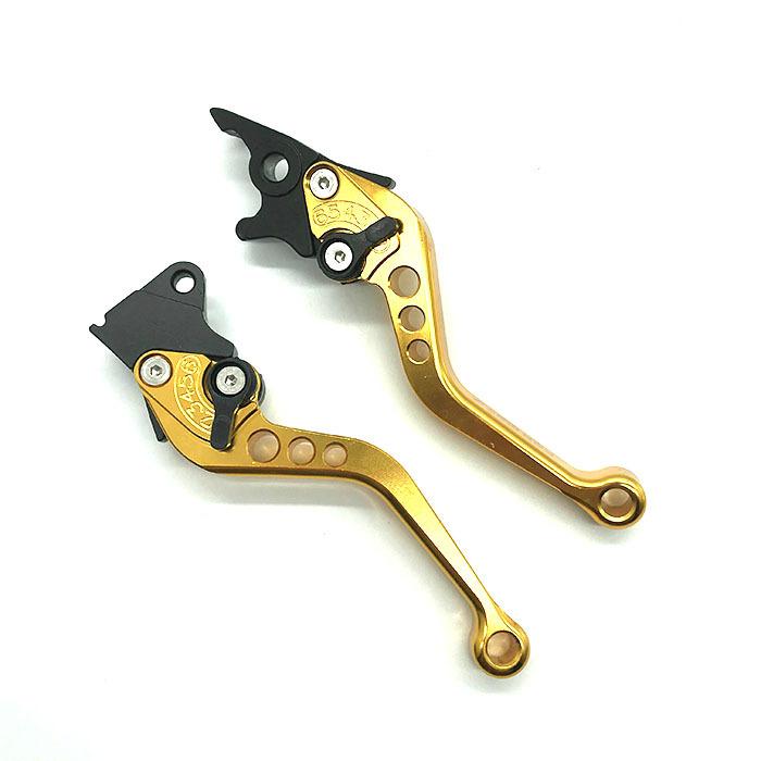 2 Pcs Alloy Motorcycle Brake Handle Motorbike Modification CNC Motorcycle Clutch Drum Brake Lever Handle Motorcycle