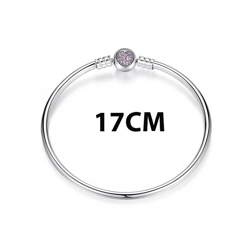 BISAER 925 Silver Demon Eye Bracelets Blue Evil Eyes Bangles Pave Setting Zircon 17-21CM for Women Party Fine Jewelry