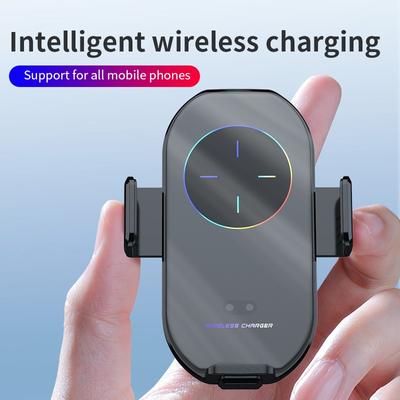 2024 Magic Clip A7S staffa di ricarica wireless per telefono cellulare per auto presa d'aria per auto caricatore ad aspirazione magnetica supporto di navigazione forniture per auto