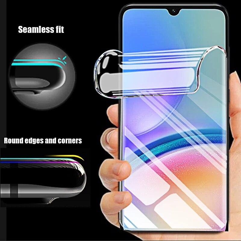 4pcs Full Cover Hydrogel Film for Samsung Galaxy A05 A05s A15 A04 A04s A14 A24 A34 A54 M54 M34 M24 M14 M04 Screen Protectors