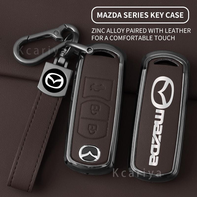 2025 Gorący Pełny Pokrowiec Etui Uchwyt Obudowa na Kluczyk Samochodowy Do Mazda 2 3 5 6 BL BM GJ Atenza Axela Demio CX-3 CX3 CX-5 CX5 CX7 CX-7 CX-9 CX8