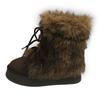 Fashion Trend Fleece Thickened Heightened Thick-soled Snow Boots Women's 2025 New Winter Warm Fluffy Women's Cotton Boots