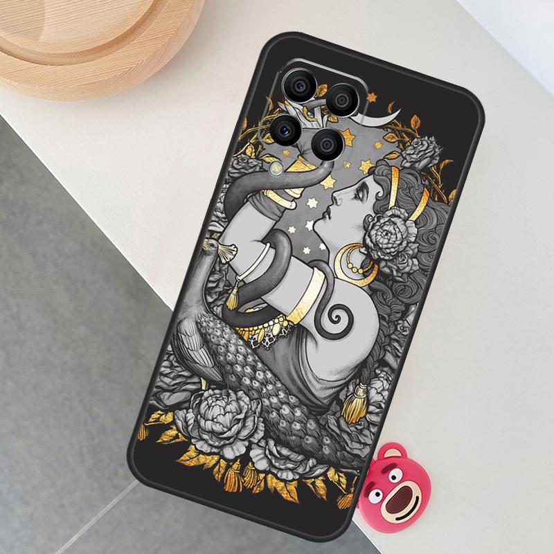 Gothic Witch Witchcraft Case For Samsung Galaxy M56 M16 M36 M13 M15 M35 M55 M11 M14 M34 M54 M31 M53 M51 M12 M32 M52