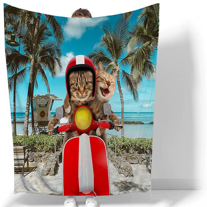 

Креативное фланелевое одеяло с милой кошачьей тематикой, мягкое, легкое, теплое для гостиной, спальни, кровати, дивана, детей и взрослых, подарки 120*150cm