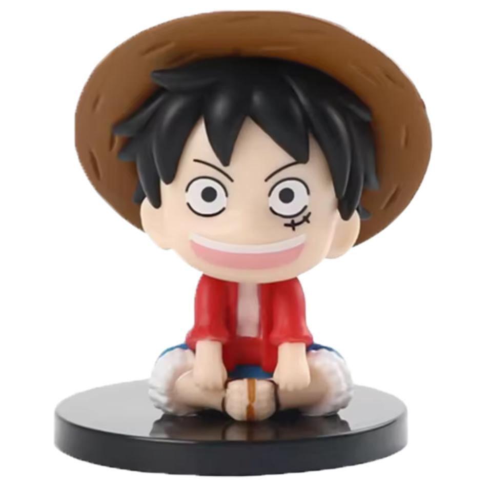Anime One Pie Luffy Cartoon Character PVC Model Desktop Decoration Children's Festival Gift Cute Birthday Anime Periphery