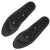 2pcs Unisex Insoles Sports Breathable Comfort Shock Absorbing Foot Sole Foot Pad Black M 40‑43