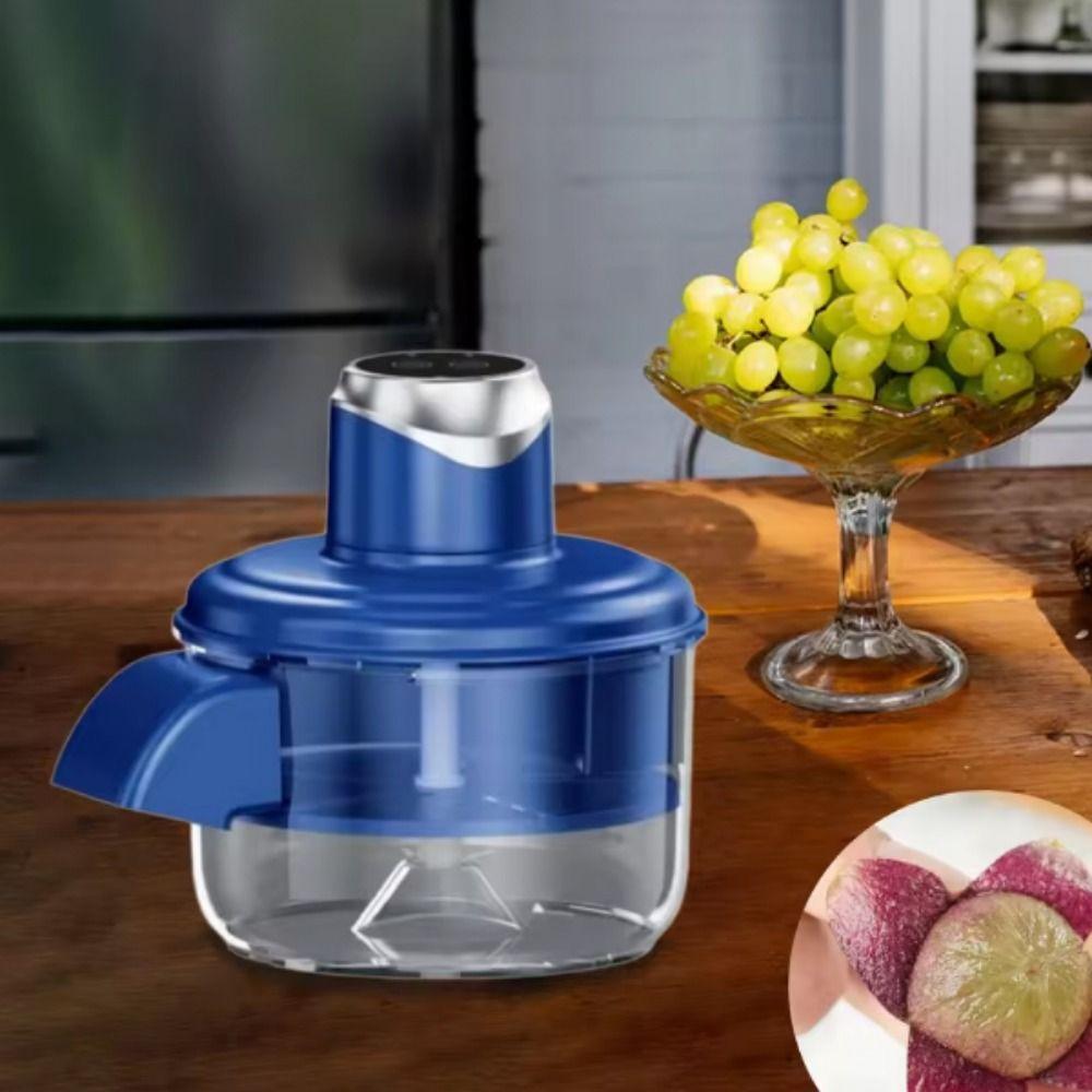 Rechargeable Fruits Peeling Machine Automatic Garlic Peeler Machine  for Plum Peach