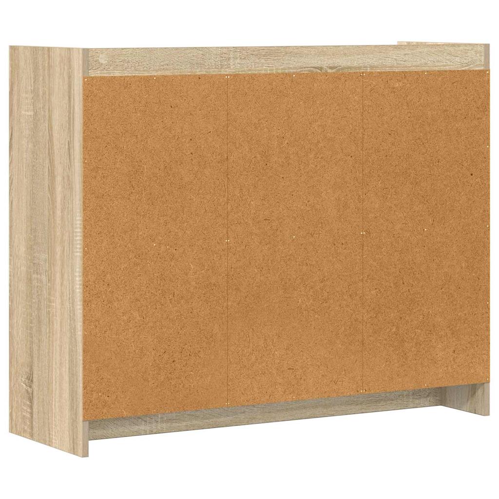 Sideboard in Sonoma Oak Finish 98.5 x 33 x 80 cm engineered wood