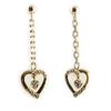 Altesse [L1767] - Gold Plated 'Love' Earrings