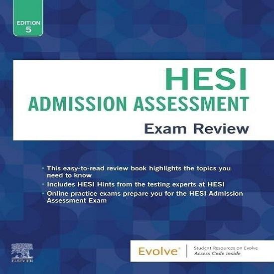 HESI Admission Assessment Exam Review Paperback US-392