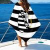 Asciugamano da Spiaggia Stampato con Stemma FC, Microfibra Super Morbida, Regalo Perfetto per Compleanno, per Piscina, Spiaggia, Viaggio, per famiglia e amici