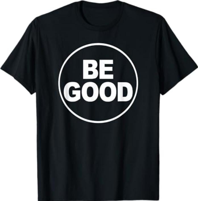 BE Good Support Button Style T-Shirt
